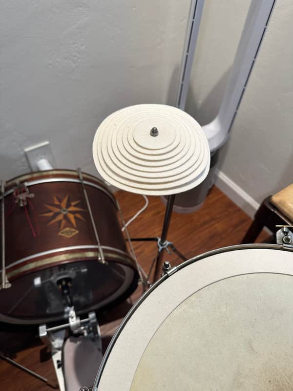 Wool Felt Cymbal Bell Damper mute moongel alternative image 1
