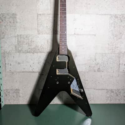 1984 Greco Japan GTV-60 TUSK Flying V Purple Burst | Reverb