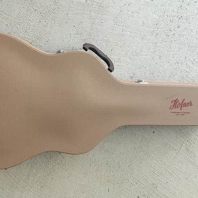 Höfner Hollowbody Guitar Case * Made in Germany * With Humidifier inside. Missing Hygrometer * image 6
