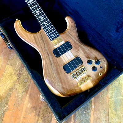 Alembic Elan IV bass guitar c 1992 Natural original vintage USA 4 image 3