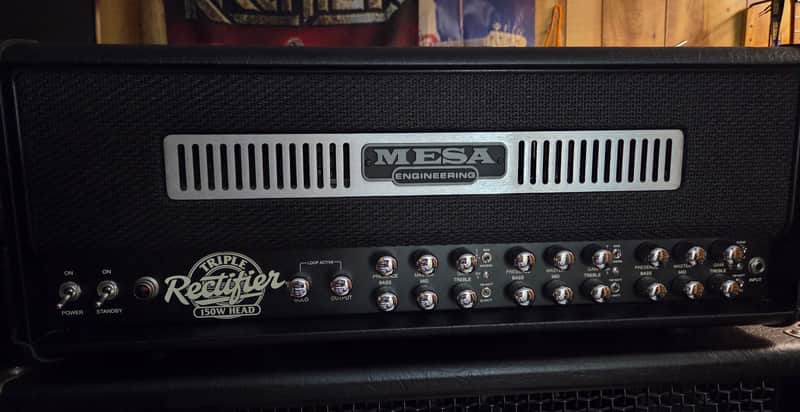 Mesa Boogie Triple Rectifier "Multi-Watt" 3-Channel 150-Watt Guitar Amp Head 2010 - Present - Various image 1