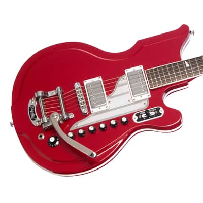 Airline Guitars '59 Newport DLX Red image 4