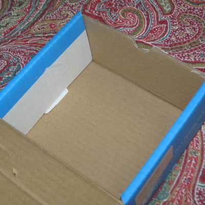 mostly very clean Electro Harmonix EMPTY CARDBOARD BOX + orig Owner's Manual ONLY for Nano Looper 360 (NO pedal, NO power supply, NO warranty / registration paperwork) 2014 (2010s) BOX: cardboard - OUTER AREAS blue / GRAPHIC black & white, white image 19
