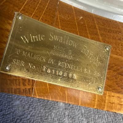 White Swallow Southern Cross Special 5 String Banjo 2007 image 22