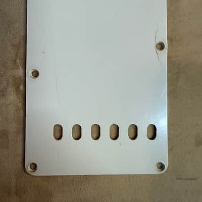 Fender Stratocaster back plate 1 ply 1967 image 3