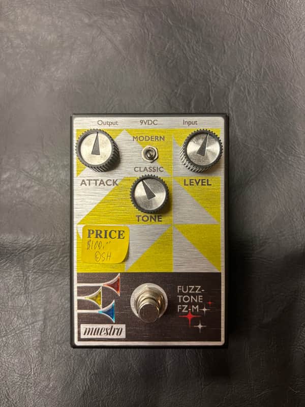 Maestro Fuzz-Tone FZ-M 2022 - Present - Yellow Graphic image 1