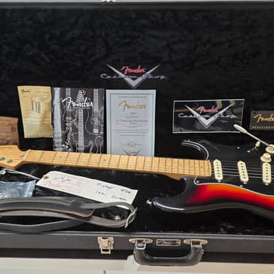 Fender Custom Shop Classic Player Stratocaster 2004 Sunburst Birdseye Neck Sperzel Tuners 3TSB image 1