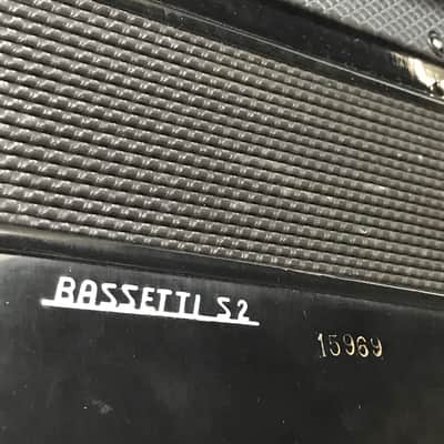 Giulietti Bassetti S2 37 Bass Accordion with Electronics RARE CLEAN image 9