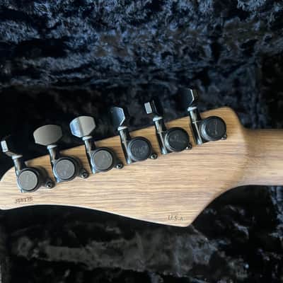 Suhr Modern Spalt Maple Brown Burst: Black Limba Body image 14