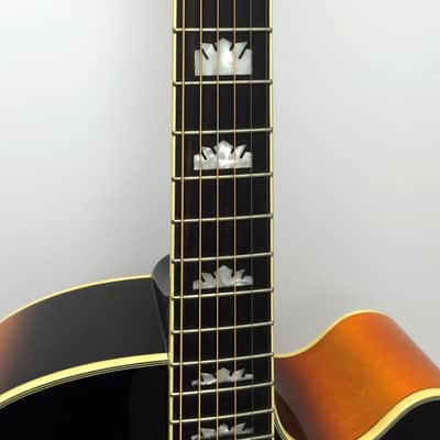 Epiphone EJ-200CE Jumbo Cutaway Acoustic-Electric Guitar - Vintage Sunburst image 4