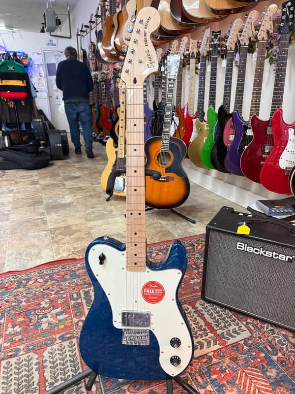 Squier Esquire Deluxe 2025 - Blue Metallic image 1