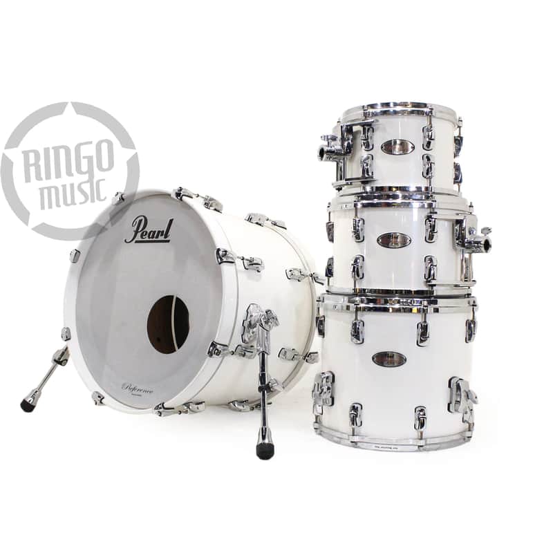 Pearl Reference 20" 10 12" 14" Arctic White 4pz RF904XEP/C109 image 1