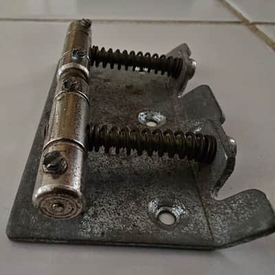 Teisco Bridge / Neck Plate 60's - Chrome image 1