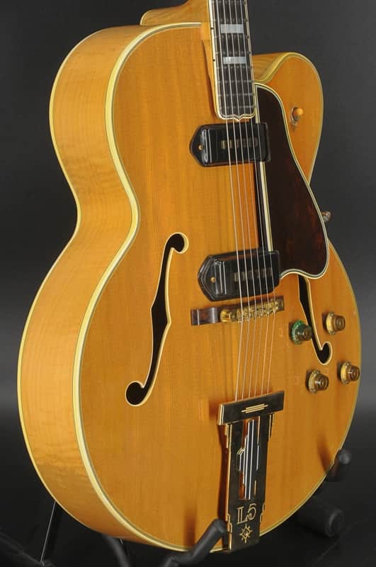 Gibson 1956 L-5 CES Natural - Alnico Staple Pickups - Fully Restored - Original Family-Owned - Very Good