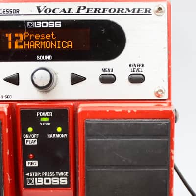 Boss VE-20 Vocal Performer With Original Box Vocal Effect Pedal H6D4390 image 4