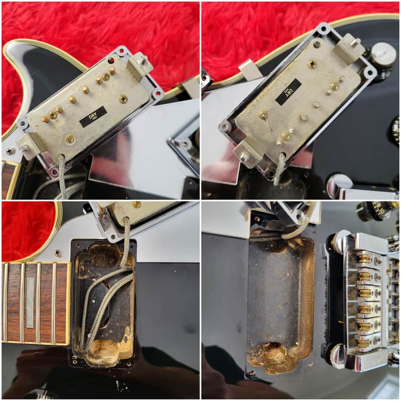 Greco JS-98K 1984 John Sykes Black Les Paul Custom EGC - Original