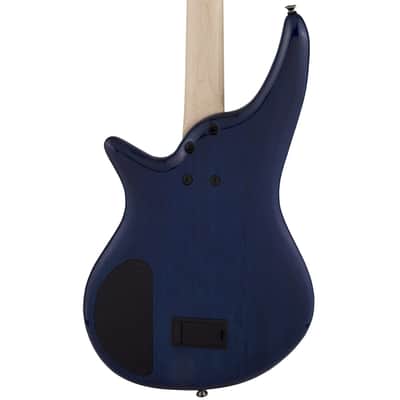 Jackson JS3Q Spectra Bass IV - Amber Blue Burst image 10