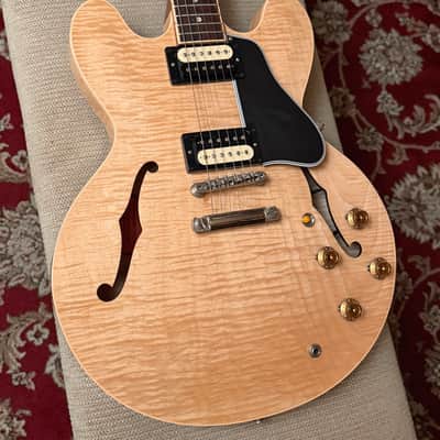 Gibson ES-335 Dot Figured Antique Natural 2004 w/ OHSC - Seymour Duncan Pickups image 11