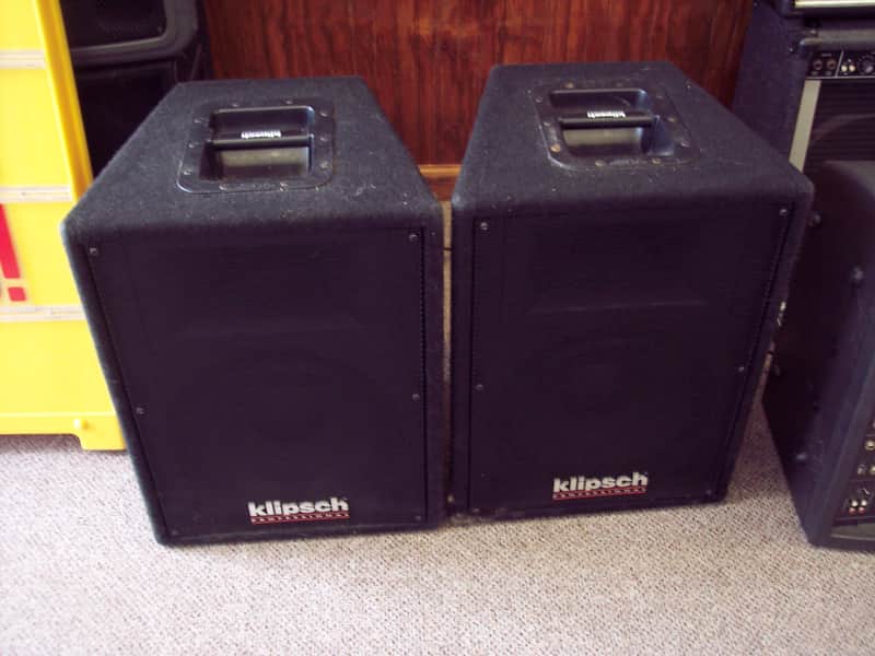 Super Rare Klispch KP 2002 C2 Pro PA Speakers Heresy III woofer's image 1