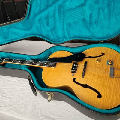 Vega Electrovox Blonde Archtop Tenor Guitar, Model TR1. circa 1930's - 1940's, serial #5208 image 3