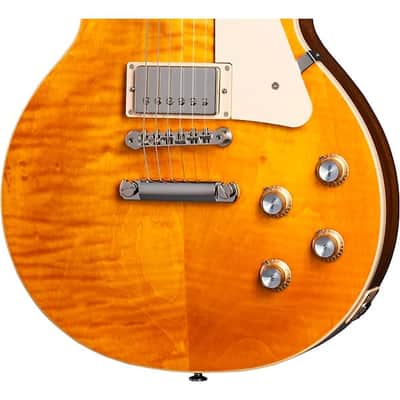 Gibson  Les Paul Standard '60s Figured Top Electric Guitar  2024 - Honey Amber image 7