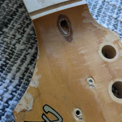 1989 Fender American Standard Stratocaster Strat Maple Neck Refret Project USA image 17