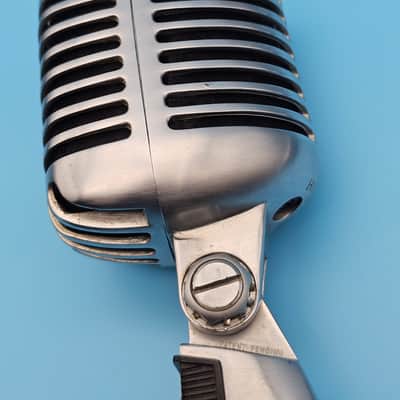 ☆Vintage 1960s Shure 55S *Serviced* w/ Adapter Cable - Sounds Great image 16