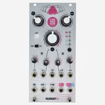 Alright Devices CHRONOBLOB2 Dual Eurorack Tempo-Synced Delay Module image 1