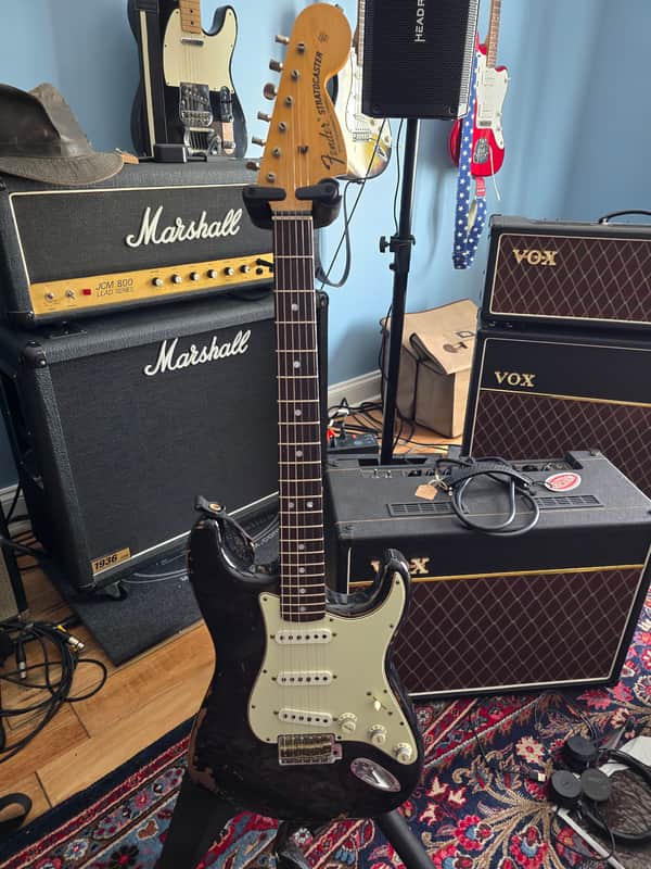 Fender Custom Shop Michael Landau '68 Stratocaster Relic 2022 - Black