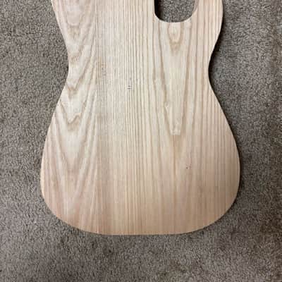 Raw Guitar Body Ash Body Stratocaster Style image 4