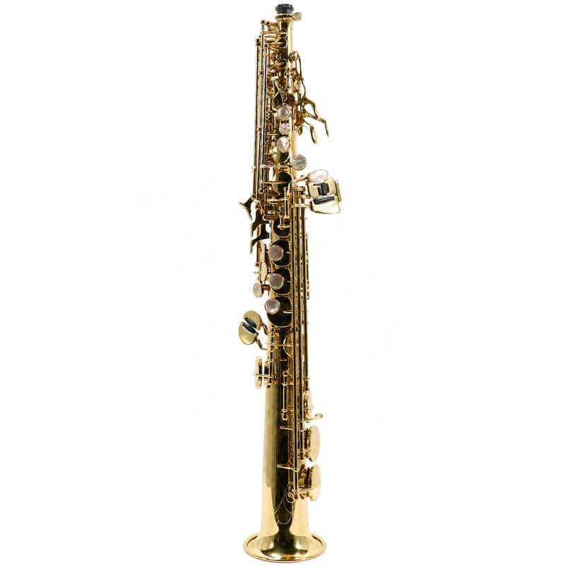 Yanagisawa SWO10 Professional Bb Soprano Saxophone in Gold Lacquer SN 00409374 image 1