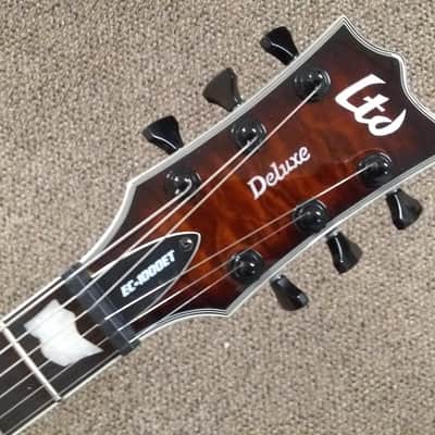 ESP LTD EC-1000 Evertune Dark Brown Sunburst image 3
