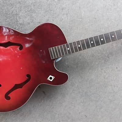 Harmony H54 Rocket husk Early 60's - Red image 1