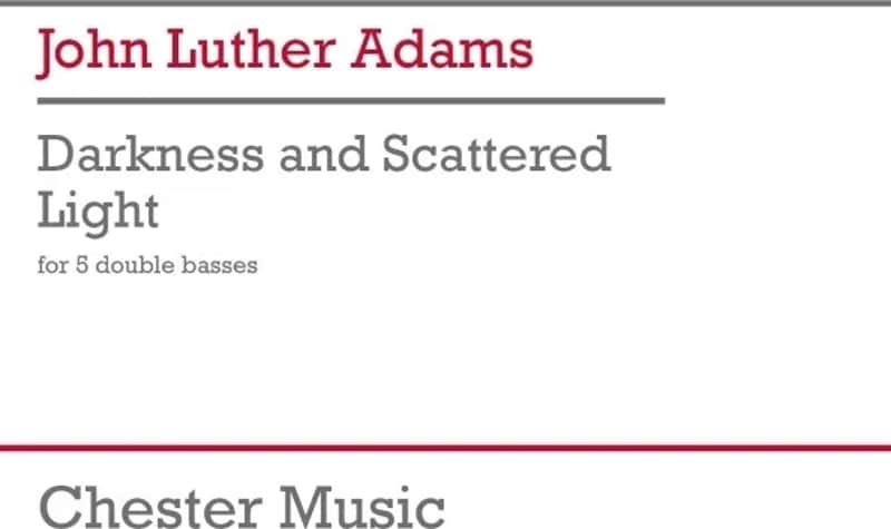 Darkness and Scattered Light (Score and Parts) - for Five Double Basses image 1