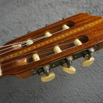 Vintage Japanese Classical Guitar – Suzuki / Nagano-Built – Made in Japan – 1960s MIJ Nylon – w/ Hard Case image 8
