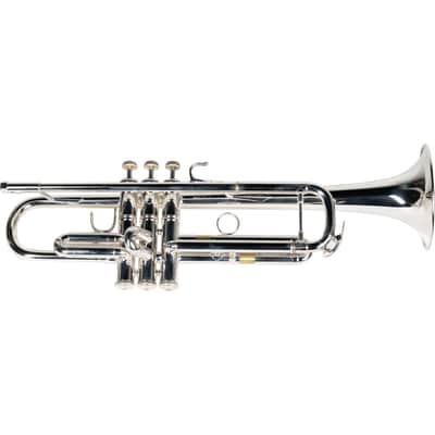 Bach 170S43GYR Professional Bb Trumpet - Reverse Leadpipe - Silver Plated image 1