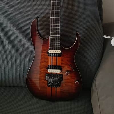 Ibanez RGT320Q-RBB Prestige 2005 - 2007 - Regal Brown Burst image 3
