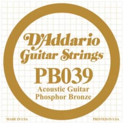 D'Addario Corde guitare folk. 039 image 1
