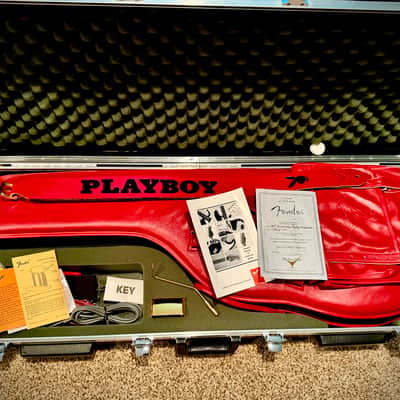 1994 Fender Custom Shop Marilyn Monroe Playboy 40th Anniversary Stratocaster | MINT w/ ALL Case Candy! image 13