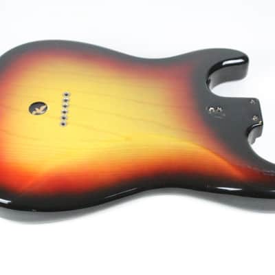 1978 Vintage Fender Stratocaster Sunburst 3-Bolt Hardtail BODY 4.9 lbs STRAT USA 1970s image 13