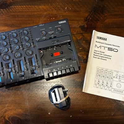 Yamaha MT50 Multitrack Cassette Recorder 4-track w/power supply & manual image 1