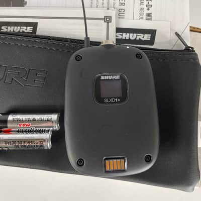 Shure SLXD1+ Bodypack Wireless Microphone Transmitter image 2