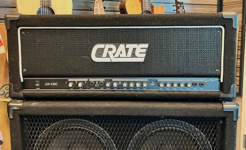 Crate GX-130C RARE 90’s Guitar Amp Head Black image 1