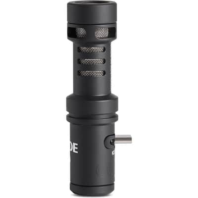 Rode VideoMic Me-C+ USB Microphone with Rode WS9 Green Windshield image 5
