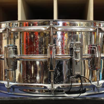 1960s Ludwig LM402 6.5x14 Supraphonic Snare Drum image 4
