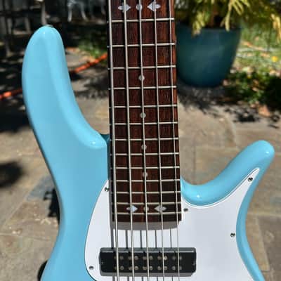 Fodera Monarch Custom 2020 - Blue image 3