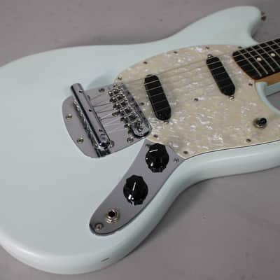 2022 Fender American Performer Mustang Sonic Blue w/ Gigbag image 10