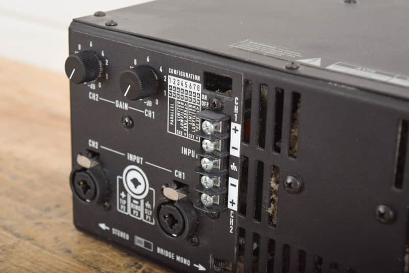 QSC USA 900 2 Channel Power Amp (church owned) CG00FWR | Reverb
