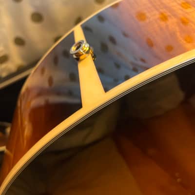 AMI GJA-AG200 Jumbo Acoustic-Electric Guitar with Gator Hardshell Case image 6