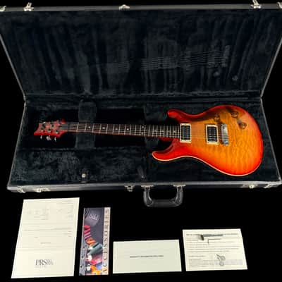 1997 Paul Reed Smith PRS Custom 22 Quilt Top ~ Cherry Sunburst image 12
